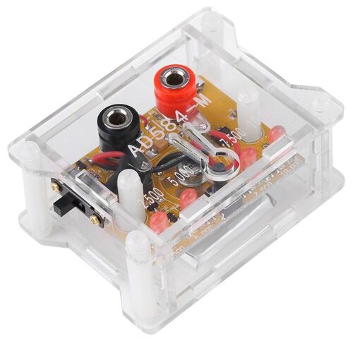 Module de référence AD584 avec boîtier Transparent, haute précision, 4 canaux, chargement USB