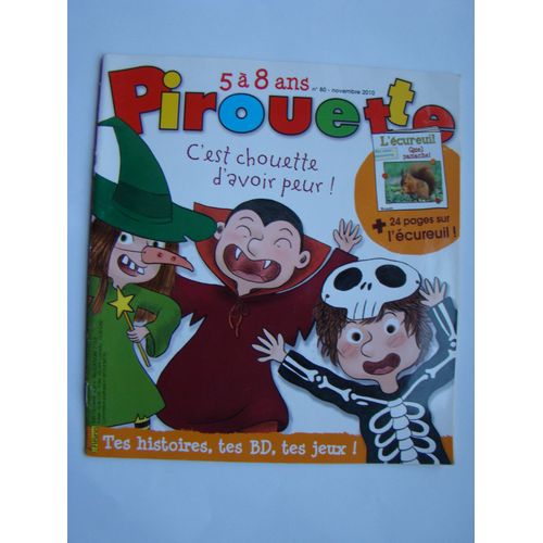 Pirouette N° 80 C'est Chouette D'avoir Peur