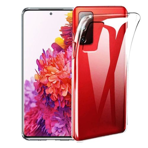 Coque Silicone Pour Samsung Galaxy S20 Fe/ S20 Fe 4g/ S20 Fe 5g/ S20 Fan Edition/ S20 Lite 6.5" Gel Ultraslim Et Ajustement Parfait - Transparent