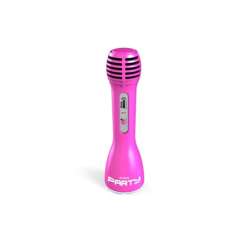 PARTY PARTYBTMICPK - Microphone BT Karaoké Rose