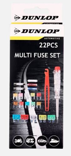 Kit De Fusibles 22 Pièces Dunlop