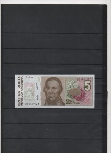 Billet 5 Austral Argentine