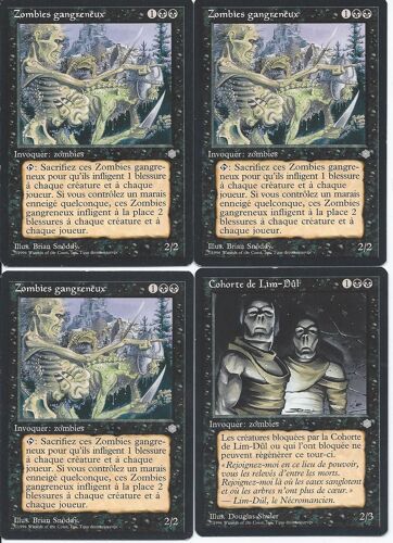 Ère Glaciaire Vf 1996 Bords Noirs- 3 Zombies Gangreneux - 1 Cohorte De Lim-Dûl