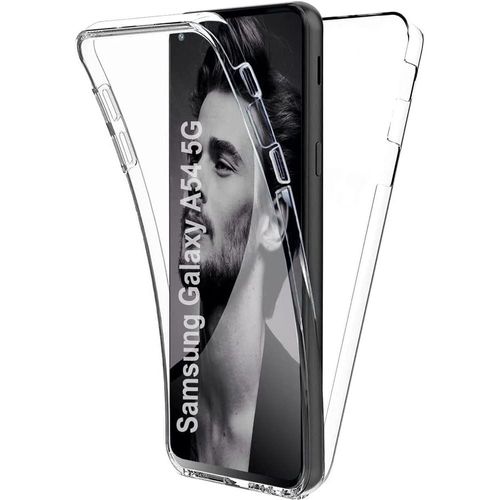 Coque 360 Pour Samsung Galaxy A54 Protection Intégrale Antichoc Silicone + Pc Rigide - E.F.Connection