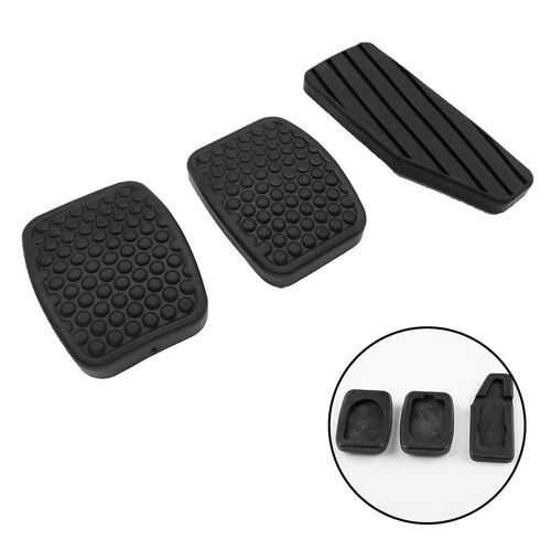 Couvercle De Pédale Noir Pour Jardin Intérieur, 3 Pièces, 49751 ¿ 79001, Accessoires De Rechange Pour Frein Et Embrayage