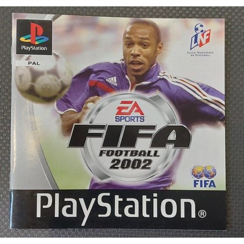 Fifa Football 2002 - Notice Officielle Playstation 1 - Sony