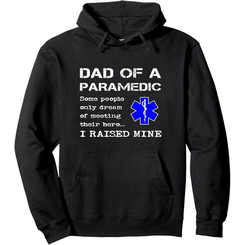 Kalanka-Proud Dad Of A Paramedic Medical Symbole Père Fils Fille Sweat À Capuche