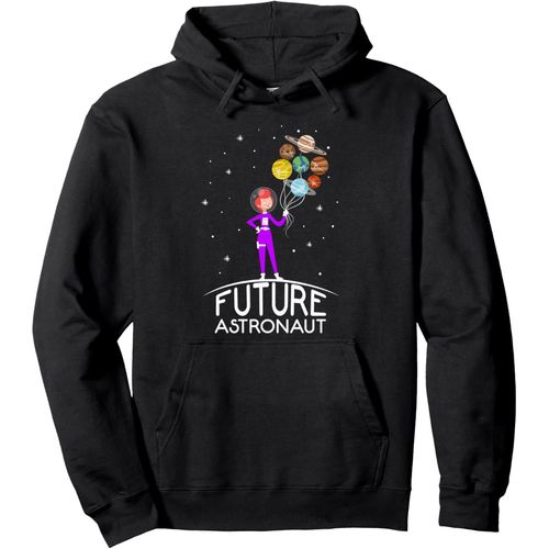 Kalanka-Future Astronaut Avec De Planètes Phrase Drôle Pour Fille Sweat À Capuche