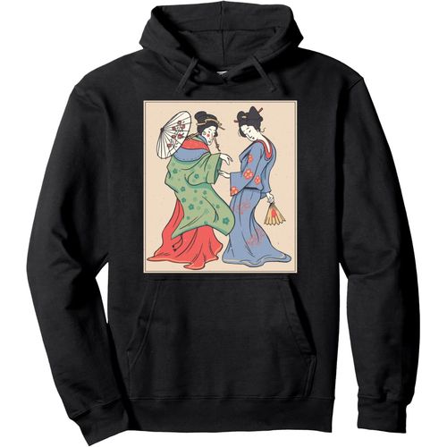 Kalanka-Jeune Fille Geisha Japonaise En Kimono Sweat À Capuche