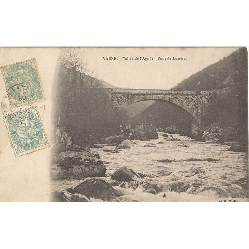 Vabre - Vallée De L' Agoût - Pont De Luzières