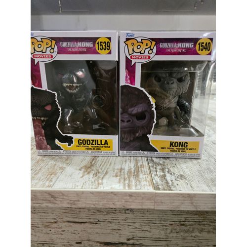Funko Pop Godzilla Kong 1539 Et 1540