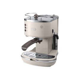 De'Longhi Icona Vintage ECOV 310.BG - Machine à café avec mousseur à lait - 15 bar - crème
