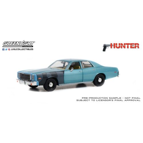 Plymouth Fury Sergeant Rick Hunter's 1984 1/24 Greenlight