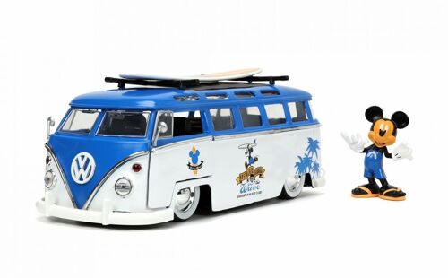 Jada 253075001 Mickey Van With Figure 1 24 Multicolore