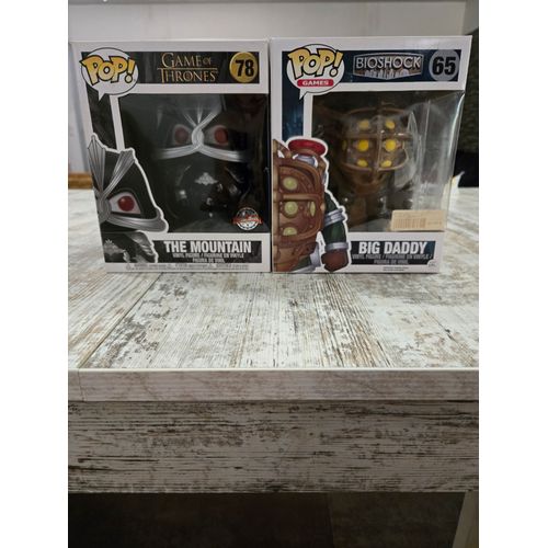 Funko Pop N°65 Big Daddy Et 78 The Mountain