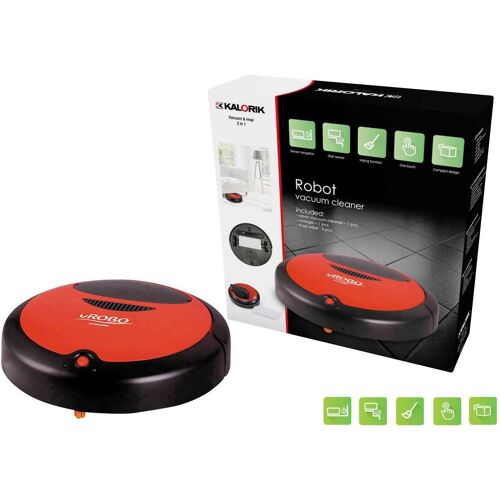 Aspirateur robot TKG Team Kalorik TKG RVC 1001 TKG RVC 1001 rouge, noir