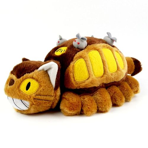 Jouet En Peluche Grand Dragon Chat Mignon Pour Femme Bus De Nuit Cushion En Tissu Poupée Jouet Pour Enfants Bus À Grande Taille 50cm 630g Couleur Dragon Chat Bus