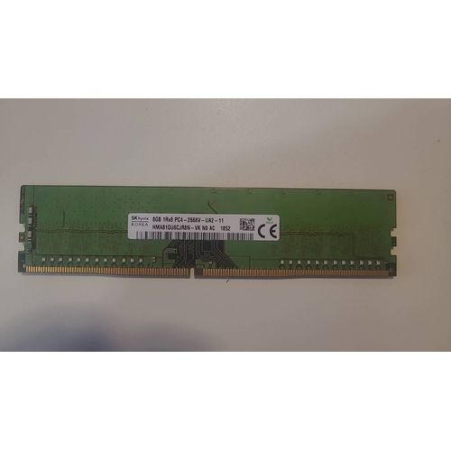Barrette de RAM - 8Go  1R×8 - PC4 - 2666V - UA2 - 11