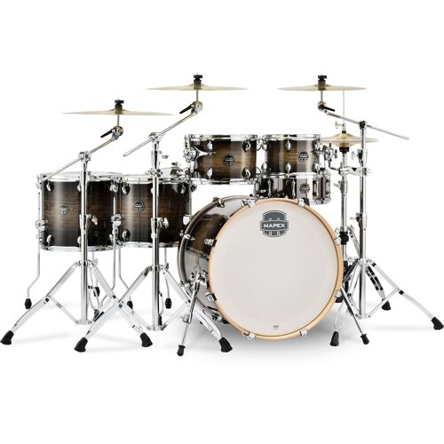 Mapex Mxar628fctk Armory Stage+ Black Dawn Batterie 6 Fûts Fusion