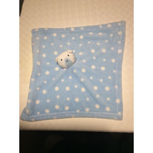 Doudou Early Days Primark Bleu Pois Blancs