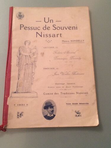 Menica Rondelli "Un Pessuc De Souveni Nissart" Ed. 1931