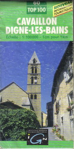 Cavaillon Digne-Les-Bains - 1/100 000