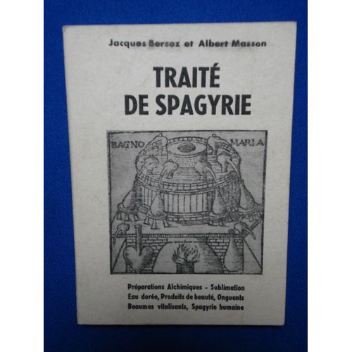 Traité De Spagyrie