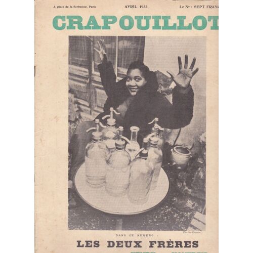 Revue Le Crapouillot/ Avril 1933/ Les Deux Freres D'henry De Monfreid