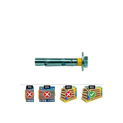 GENERIQUE - Boite De 50pcs Vis Dt12-C M 12 X 70 Zinqué - Celo