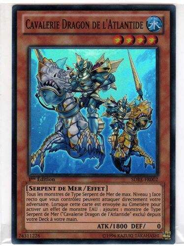 Cavalerie Dragon De L Atlantide  -Sdre-Fr002- Super- Rare
