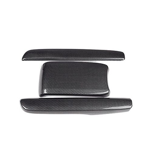 Housse De Protection De Boîte D'accoudoir En Fibre De Carbone Modification Décorative De L'accoudoir Central De Voiture Pour 10th 2016 2017 2018 2019