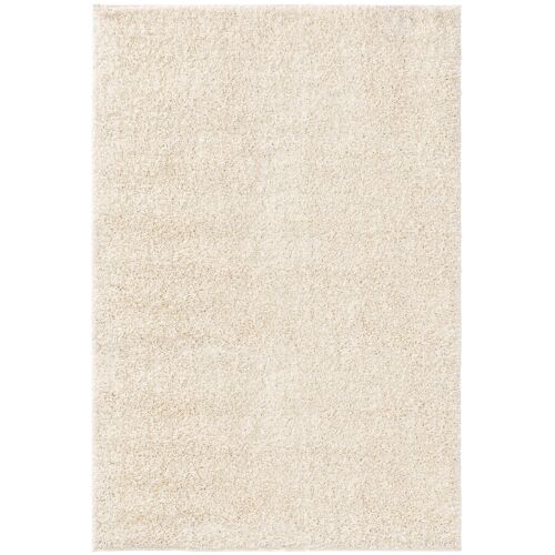 Tapis Shaggy À Poils Longs Soho Crème 300x400 Cm - Tapis Doux Pour Salon