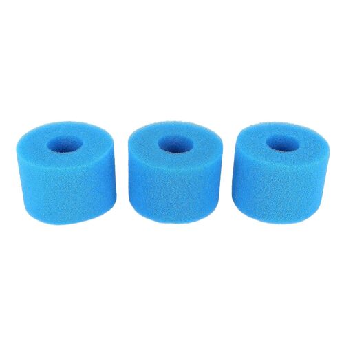 3PCS for Pure Spa Reusable/Washable Foam Hot Tub Filter S1 Type