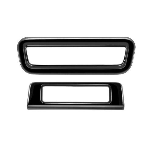 Couverture De Cadre De Garniture De Bouton Multifonction Noire Brillante Pour -60 2022-2023 Accessoires De Voiture Rhd
