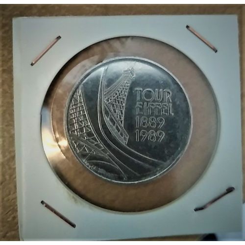 5 Francs Centenaire De La Tour Eiffel