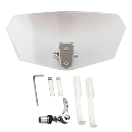 Pare-Brise Transparent Pour Moto, Résistant Aux Rayures, Déflecteurs De Vent Universels Pour Honda, Suzuki, Forkawasaki, Foryamaha