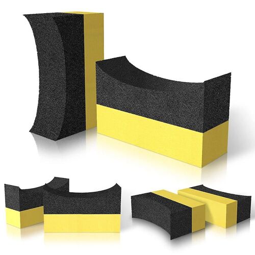 Tire Applicator Dressing Shine Sponge - Tire Pads Color Polishing Sponge Wax Duty Scrubber Sponge f