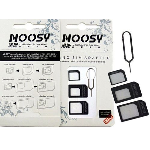 Adaptateur Sim Nano 4 En 1 Ess Pour Iphone Et Samsung