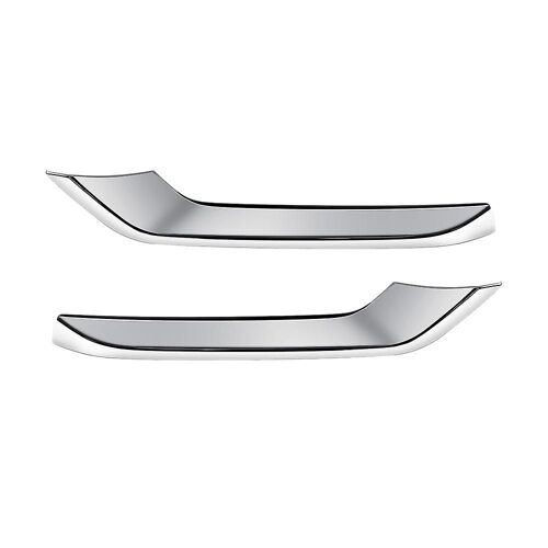 Car Chrome Front Bumper Lower Grille Trim Strips Fog Light Cover Trim For -V Vezel 2021 2022