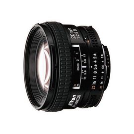 Nikon Nikkor - Objectif grand angle - 20 mm - f/2.8 D-AF - Nikon F - pour Nikon D2H, D2HS, D2X, D2Xs, D70; F 3, 5 50, 55, 6, 60, 601, 65, 75; FM 2, 3A; Pronea 600