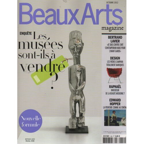 Les Musees Sont Ils A Vendre ? Beaux Arts Magazine 340