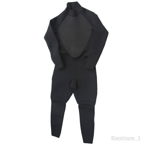 3mm Combinaison De Homme Complet Avec Fermeture À Glissière Costume Isothermique Xl