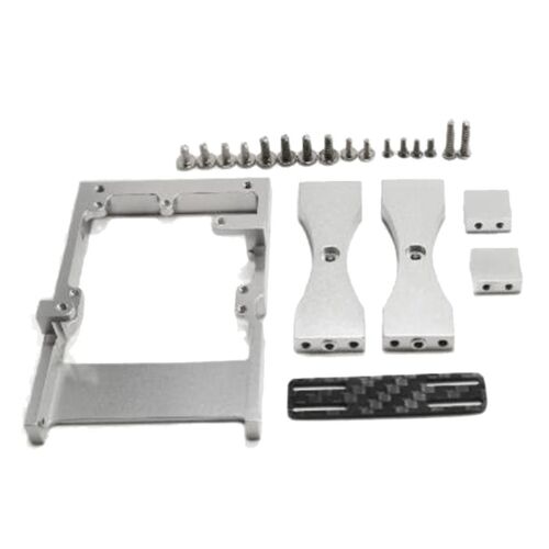 For 1/12 Mn D90 Mn98 Mn99s Metal Servo Mount Bracket Beam Crossbeam Shock Mount Seat Silver