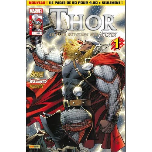 Thor N° 1 : " Deuxième Chance " ( + Avengers Academy + The Defenders + Journey Into Mystery )