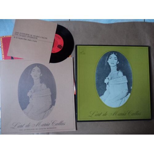 L Art De Maria Callas Coffret 4 Disques + 45t
