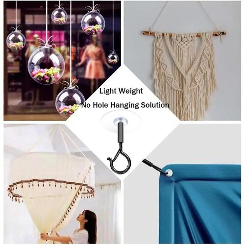 Metal Ceiling Hooks Wall Mounted Hanging Basket Hooks Plants Flower Pots Lanterns Hanging Holder fo