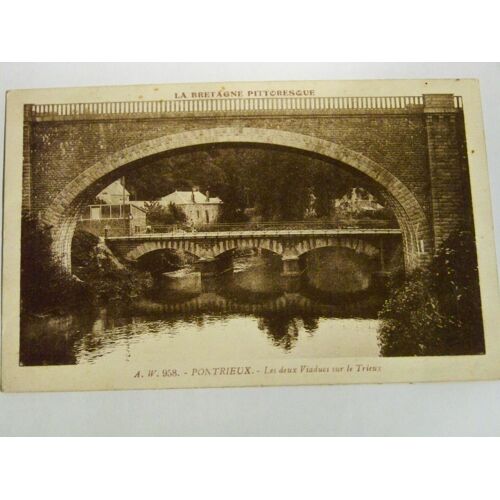 Pontrieux Les 2 Viaducs Sur Le Trieux