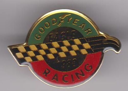 Pins Goodyear Racing Eagle 1988 Signé Strutt Yur Stuff