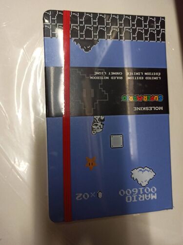 Moleskine Limited Edition Notebook Super Mario Pocket Ruled Game Boy