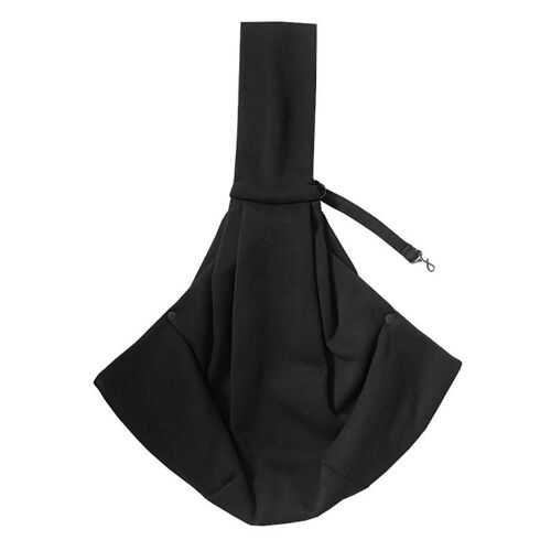 Noir Confortable Chien Sac Animal De Bandoulière Sac À Bandoulière Voyage En Plein Air Portable Sac À Dos Chat Chien Petit Sac À Dos